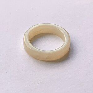 Machete Ring in Ivory
